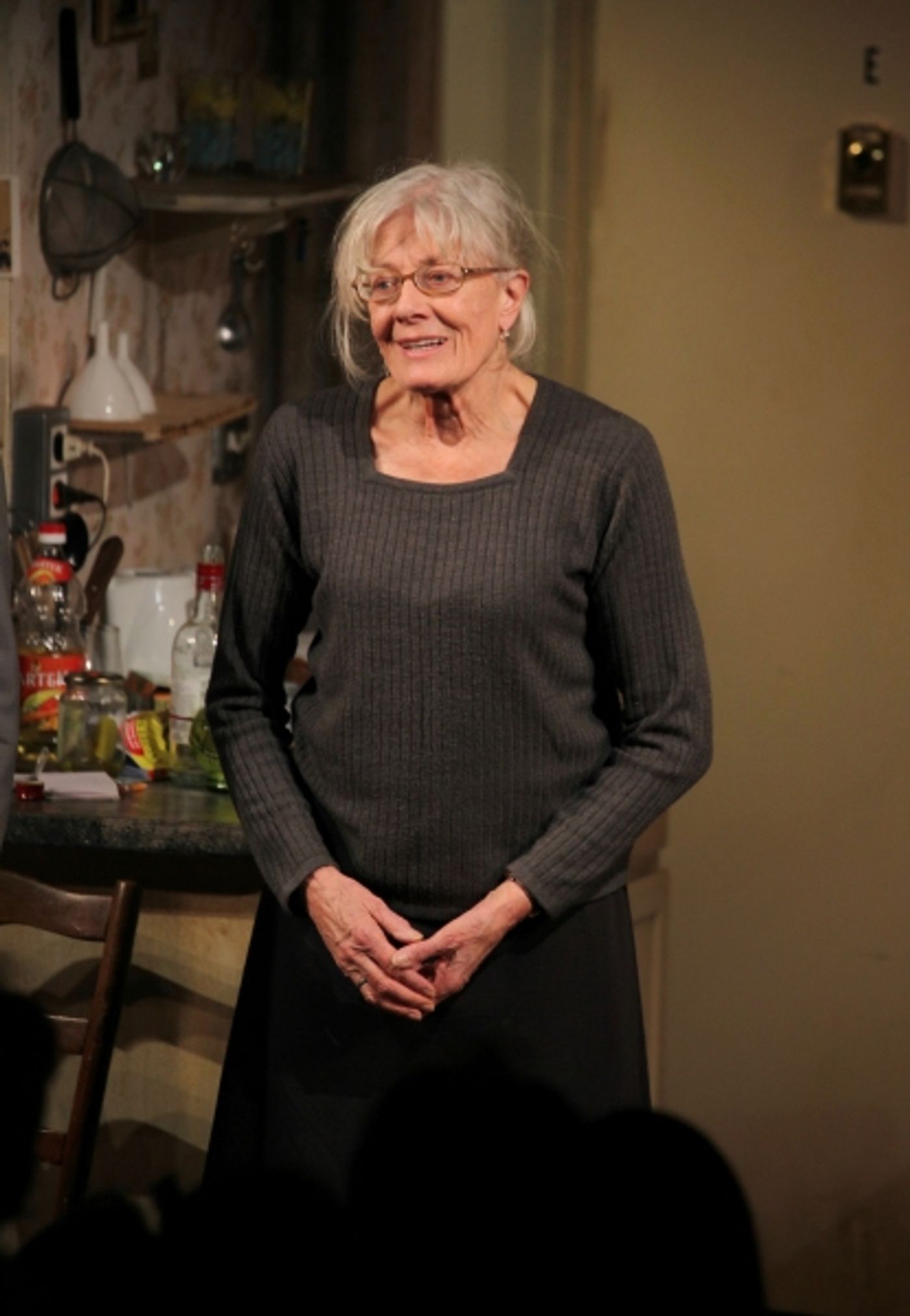 Photo Coverage: THE REVISIONIST's Opening Night Curtain Call with Jesse Eisenberg & Vanessa Redgrave  Image