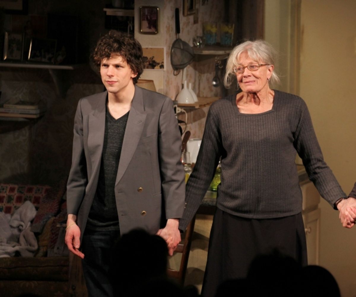 Jesse Eisenberg & Vanessa Redgrave at 