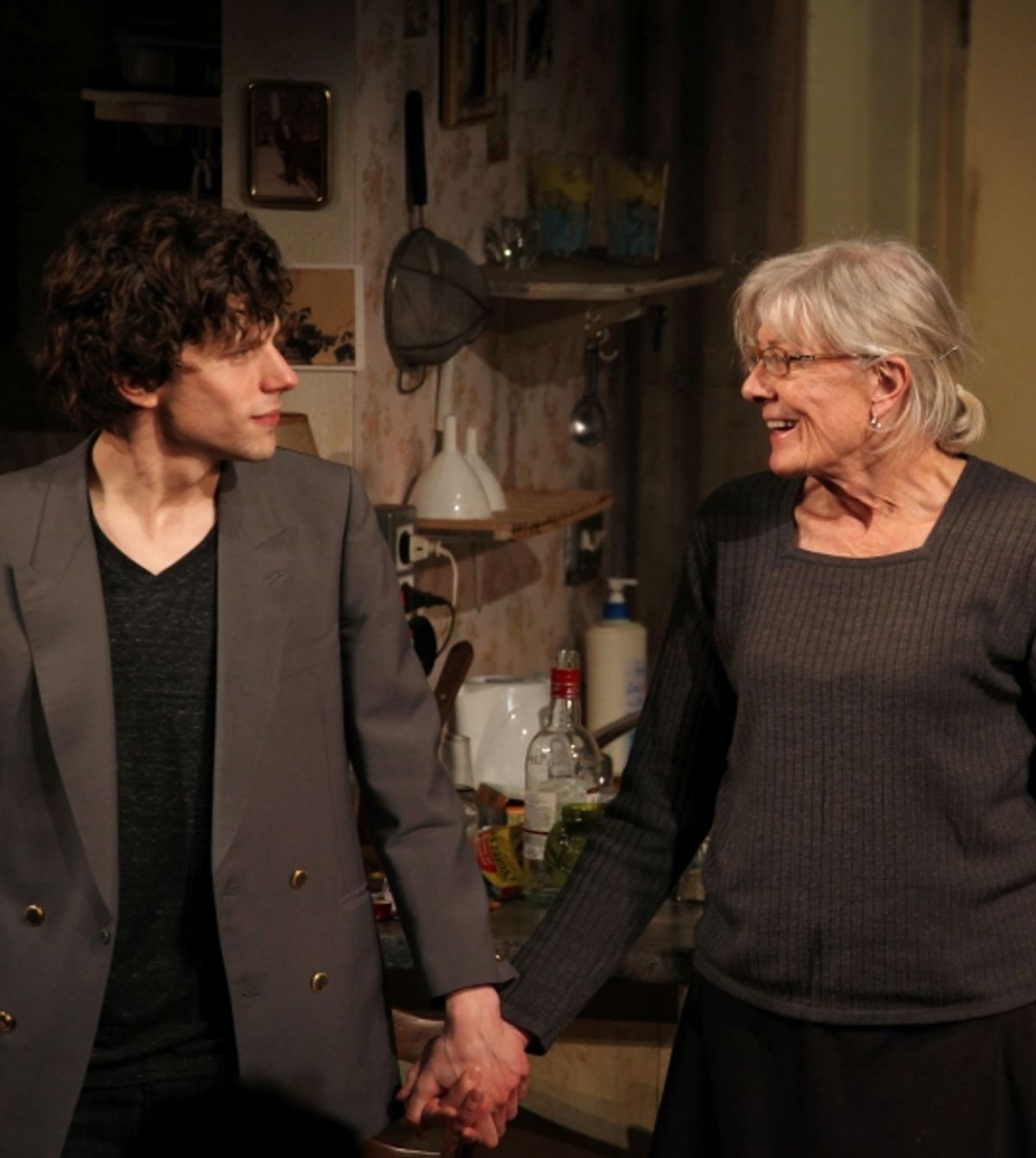 Jesse Eisenberg & Vanessa Redgrave at 