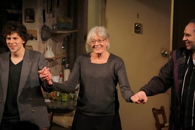 Jesse Eisenberg, Vanessa Redgrave & Daniel Oreskes Photo