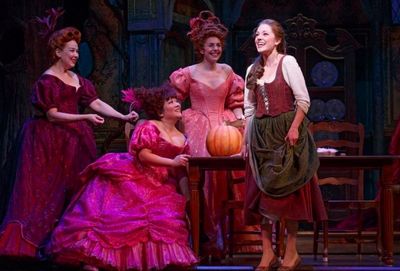 Harriet Harris, Ann Harada, Marla Mindelle and Laura Osnes Photo