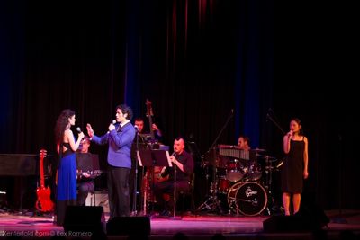 Ali Ewoldt, Adam Jacobs, Rona Figueroa Photo