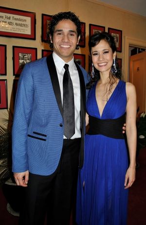 Adam Jacobs, Ali Ewoldt @ BroadwayWorld Adam Jacobs, Ali Ewoldt Photo