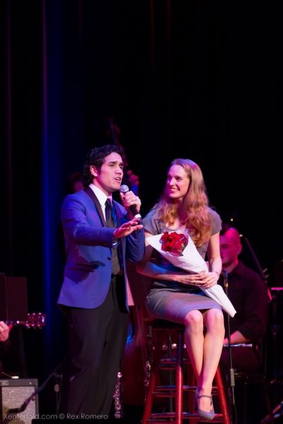 Adam Jacobs and wife, Kelly Photo