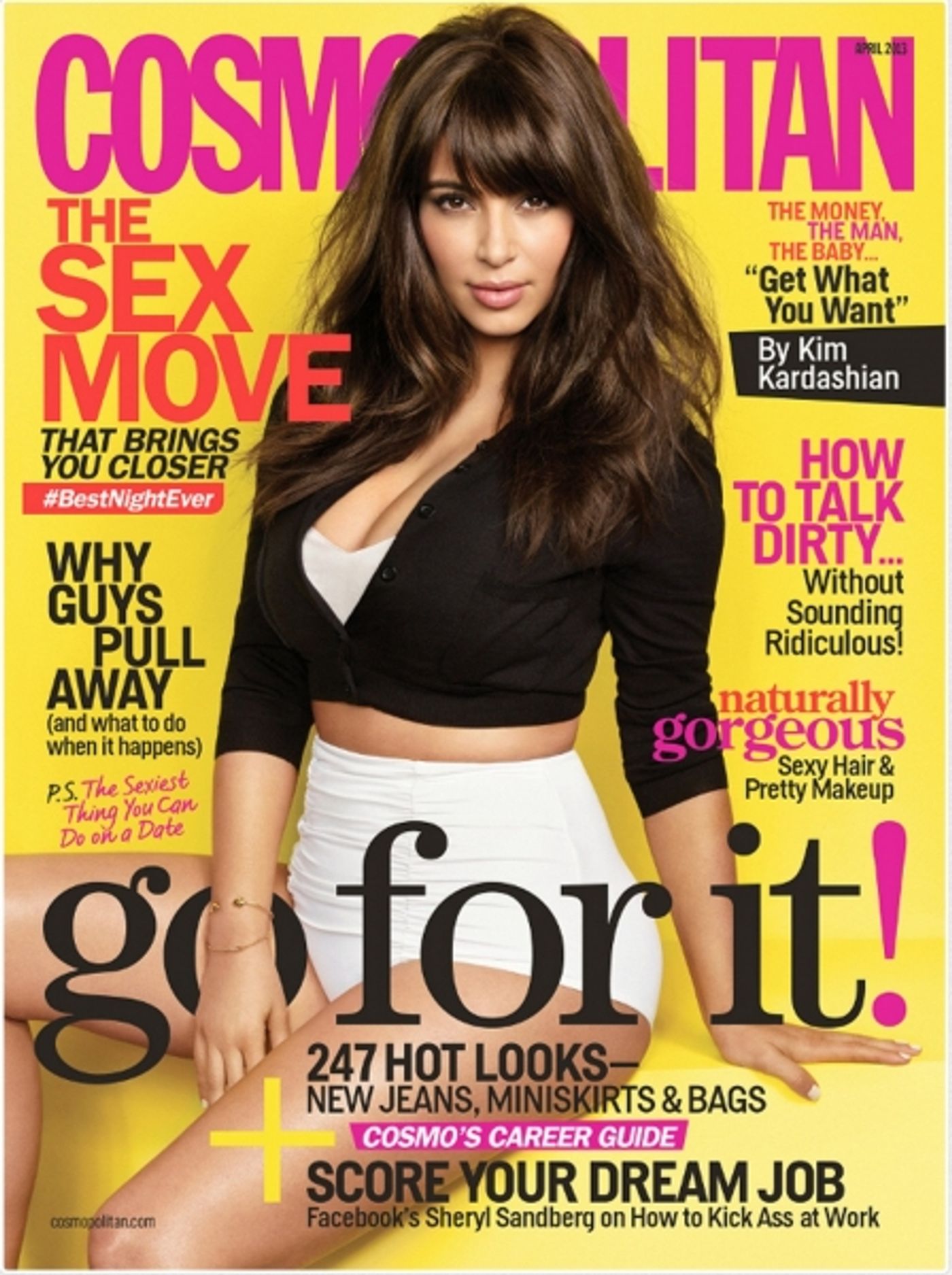 Photo Coverage: Kim Kardashian's Cosmo Cover  Image