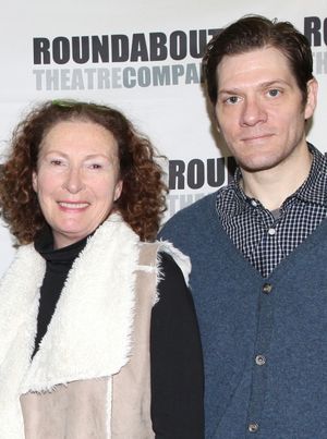 Brenda Wehle and Adam Rapp  Photo