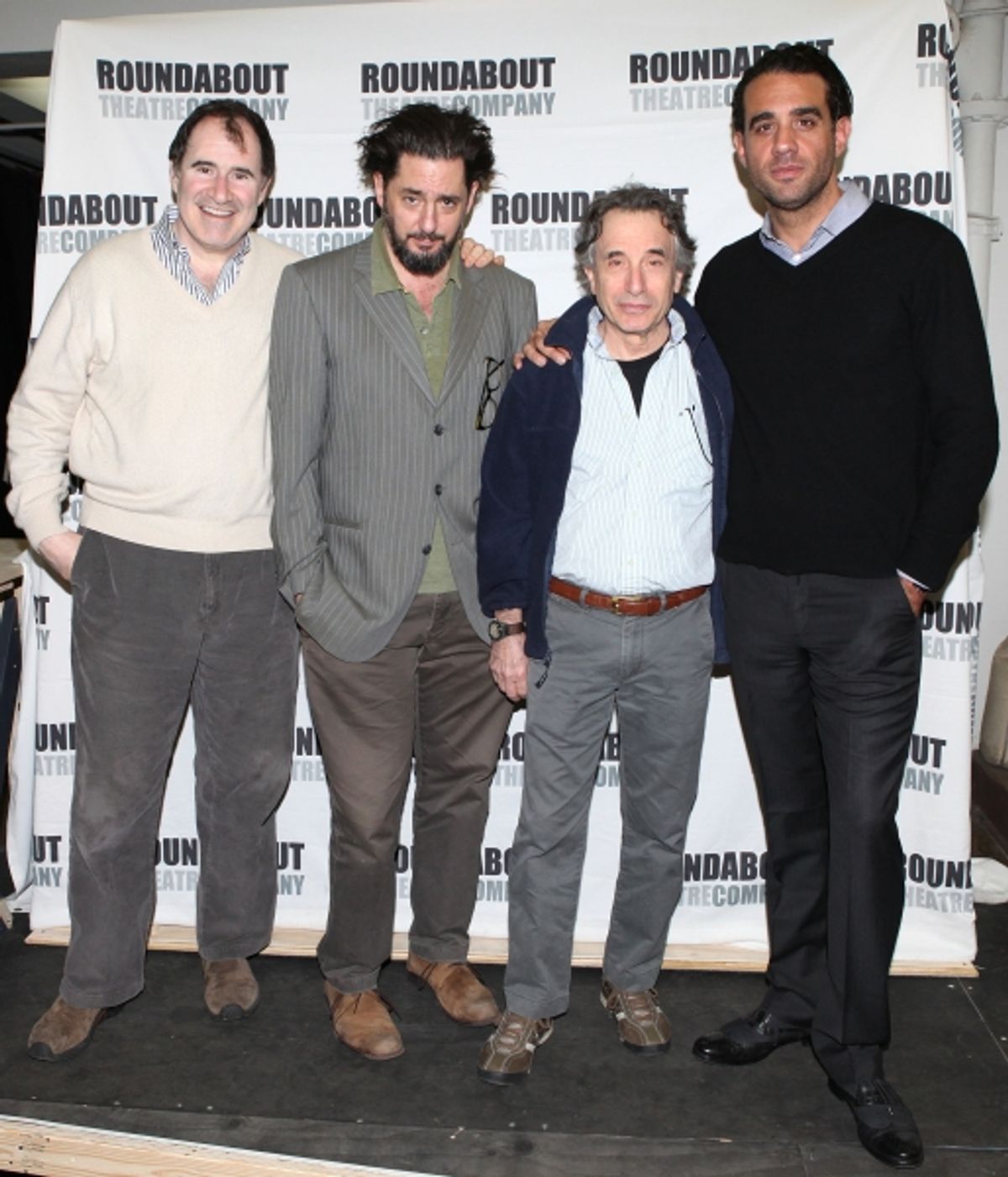 Richard Kind, Reg Rogers, Chip Zien, Bobby Cannavale at 