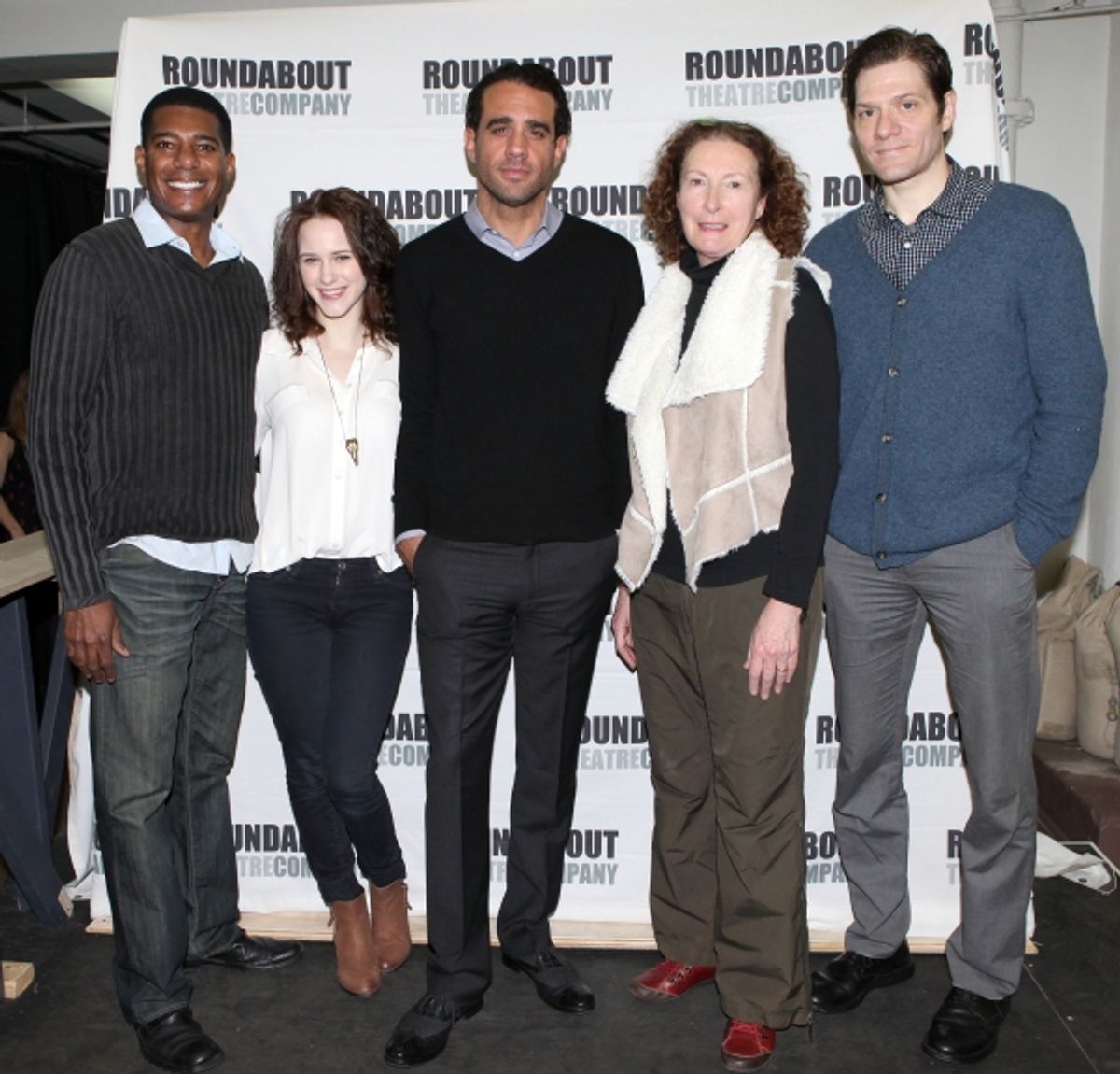 Billy Eugene Jones, Rachel Brosnahan, Bobby Cannavale, Brenda Wehle and Adam Rapp at 