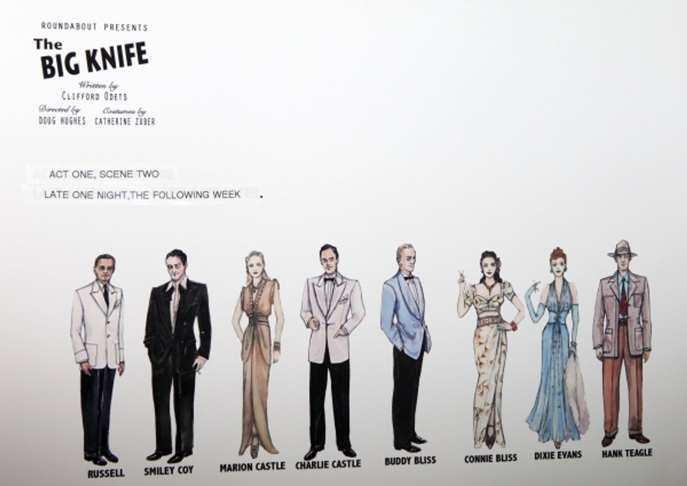 Photo Coverage: Meet the Cast of THE BIG KNIFE! Photo Coverage: Meet the Cast of THE BIG KNIFE! Image