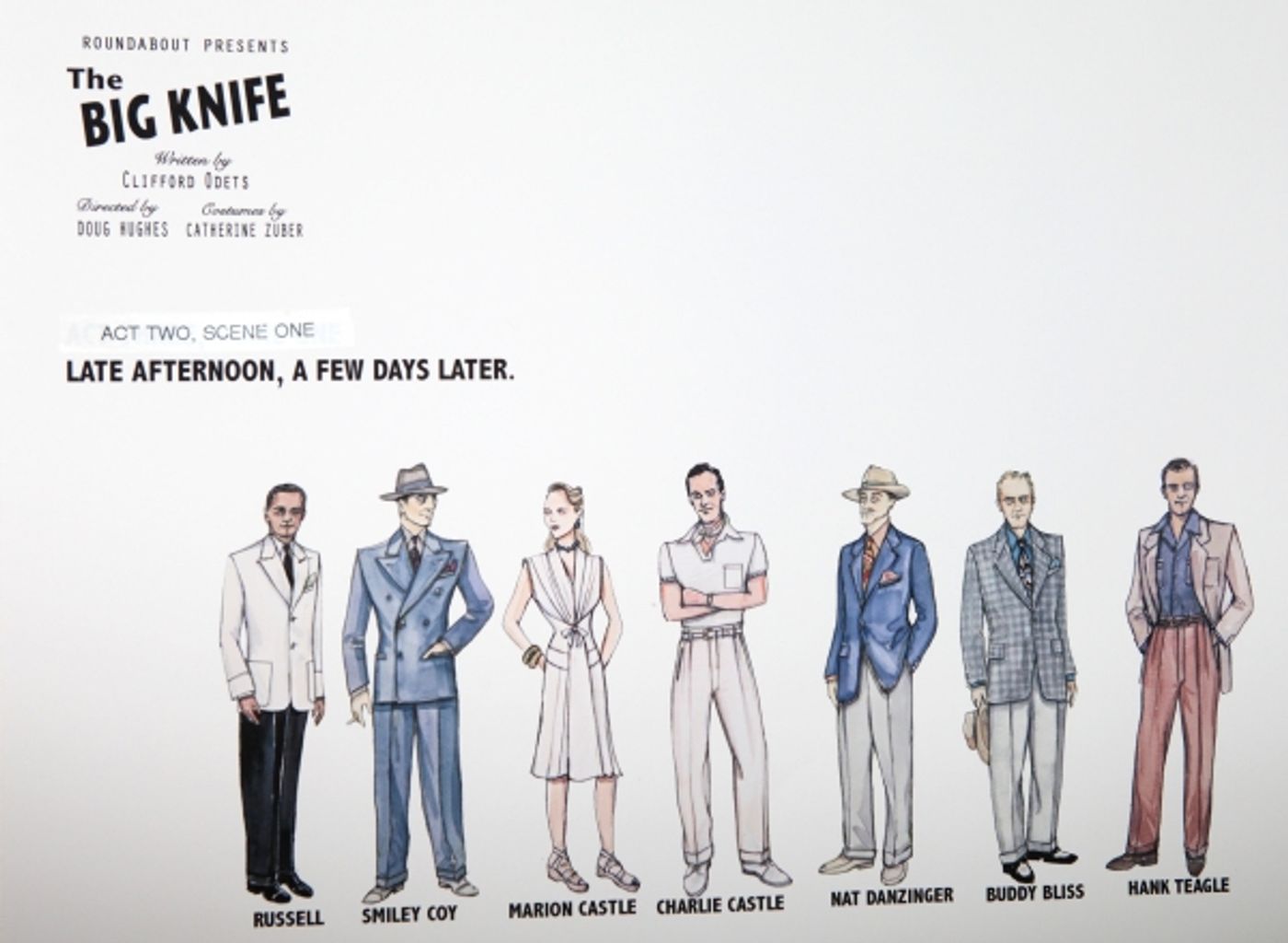 Photo Coverage: Meet the Cast of THE BIG KNIFE! Photo Coverage: Meet the Cast of THE BIG KNIFE! Image