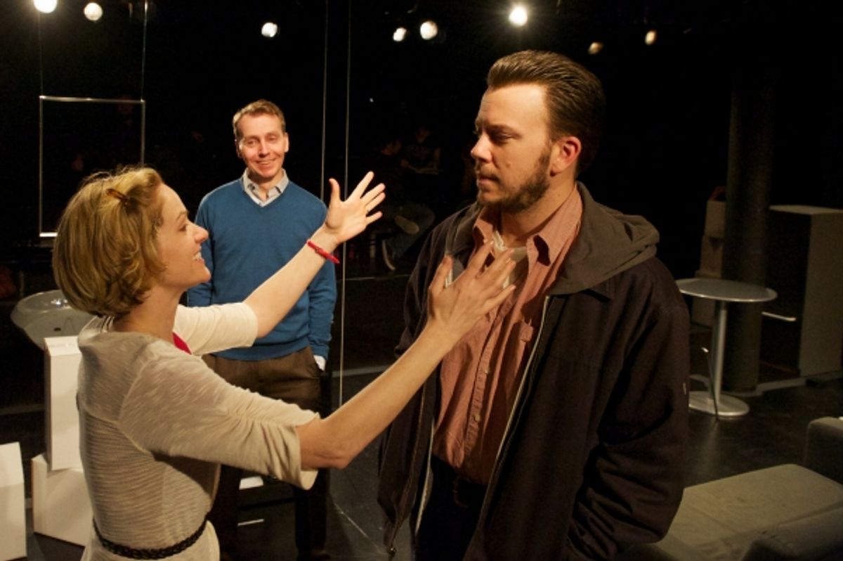 Suzy Jane Hunt, Jonathan Tindle and Eric T. Miller at 