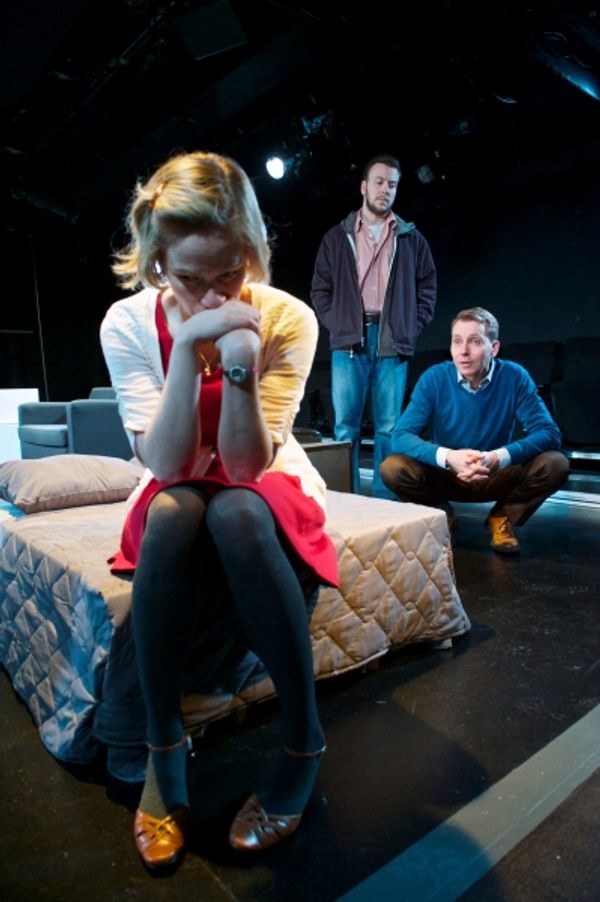 Suzy Jane Hunt, Eric T. Miller, and Jonathan Tindle Photo