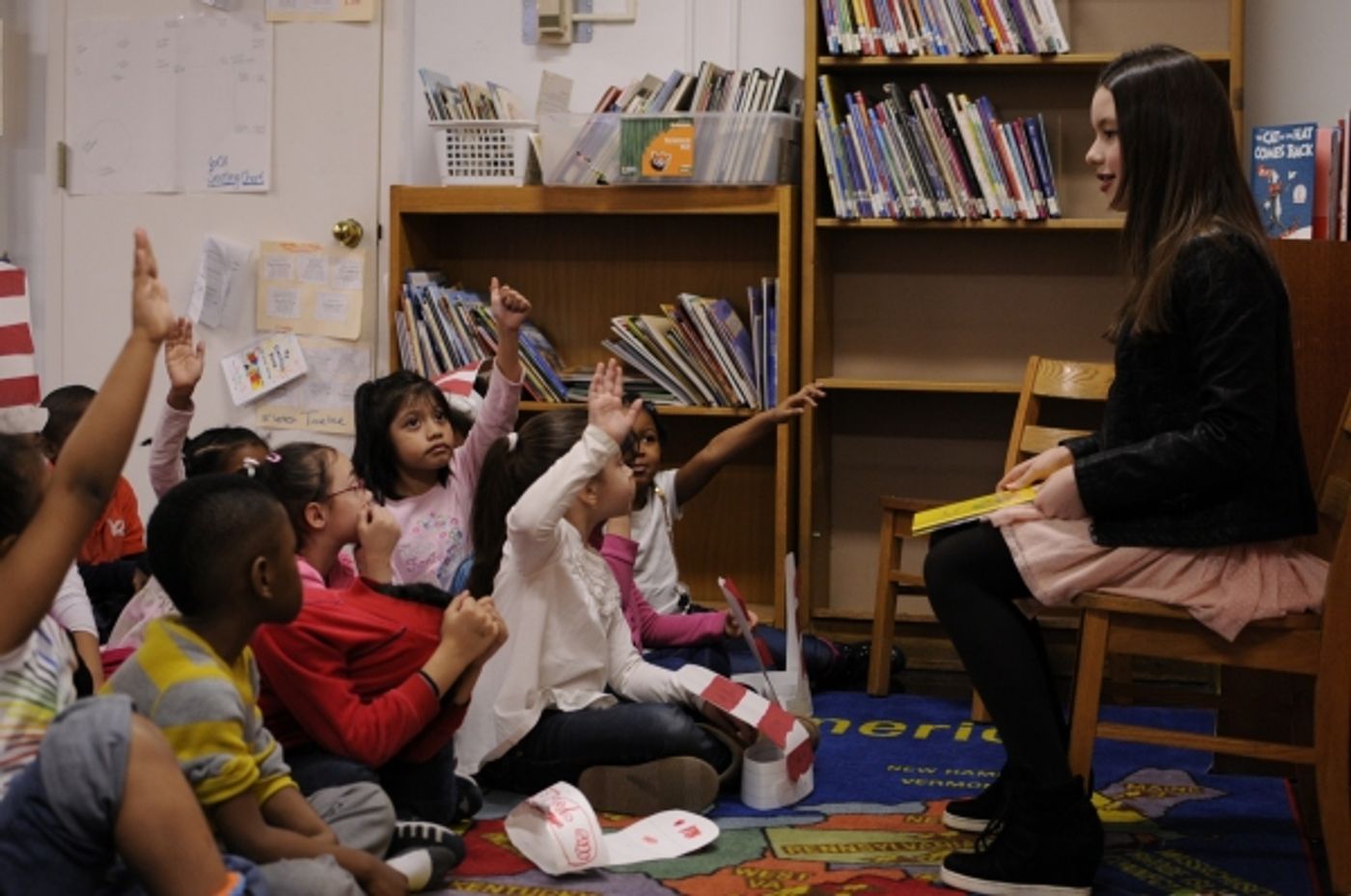 Photo Flash: Voice of DORA THE EXPLORER Fatima Ptacek Reads for SAG's BookPALS Program Photo Flash: Voice of DORA THE EXPLORER Fatima Ptacek Reads for SAG's BookPALS Program Image