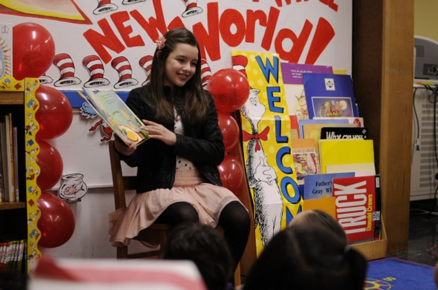 Photo Flash: Voice of DORA THE EXPLORER Fatima Ptacek Reads for SAG's BookPALS Program Photo Flash: Voice of DORA THE EXPLORER Fatima Ptacek Reads for SAG's BookPALS Program Image