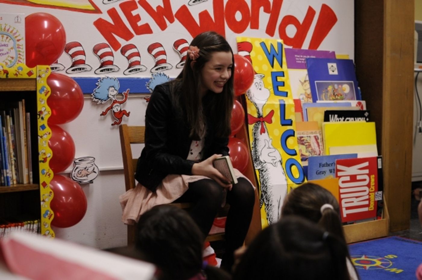 Photo Flash: Voice of DORA THE EXPLORER Fatima Ptacek Reads for SAG's BookPALS Program Photo Flash: Voice of DORA THE EXPLORER Fatima Ptacek Reads for SAG's BookPALS Program Image