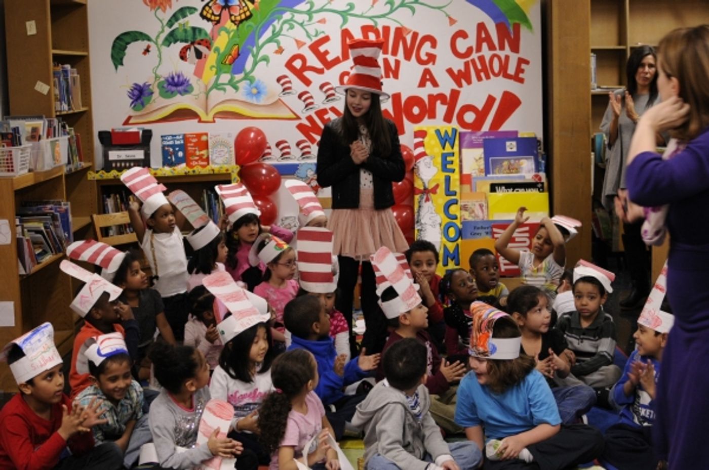 Photo Flash: Voice of DORA THE EXPLORER Fatima Ptacek Reads for SAG's BookPALS Program Photo Flash: Voice of DORA THE EXPLORER Fatima Ptacek Reads for SAG's BookPALS Program Image