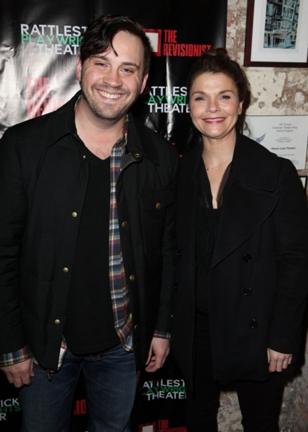 Daniel Talbott & Kathryn Erbe  Photo