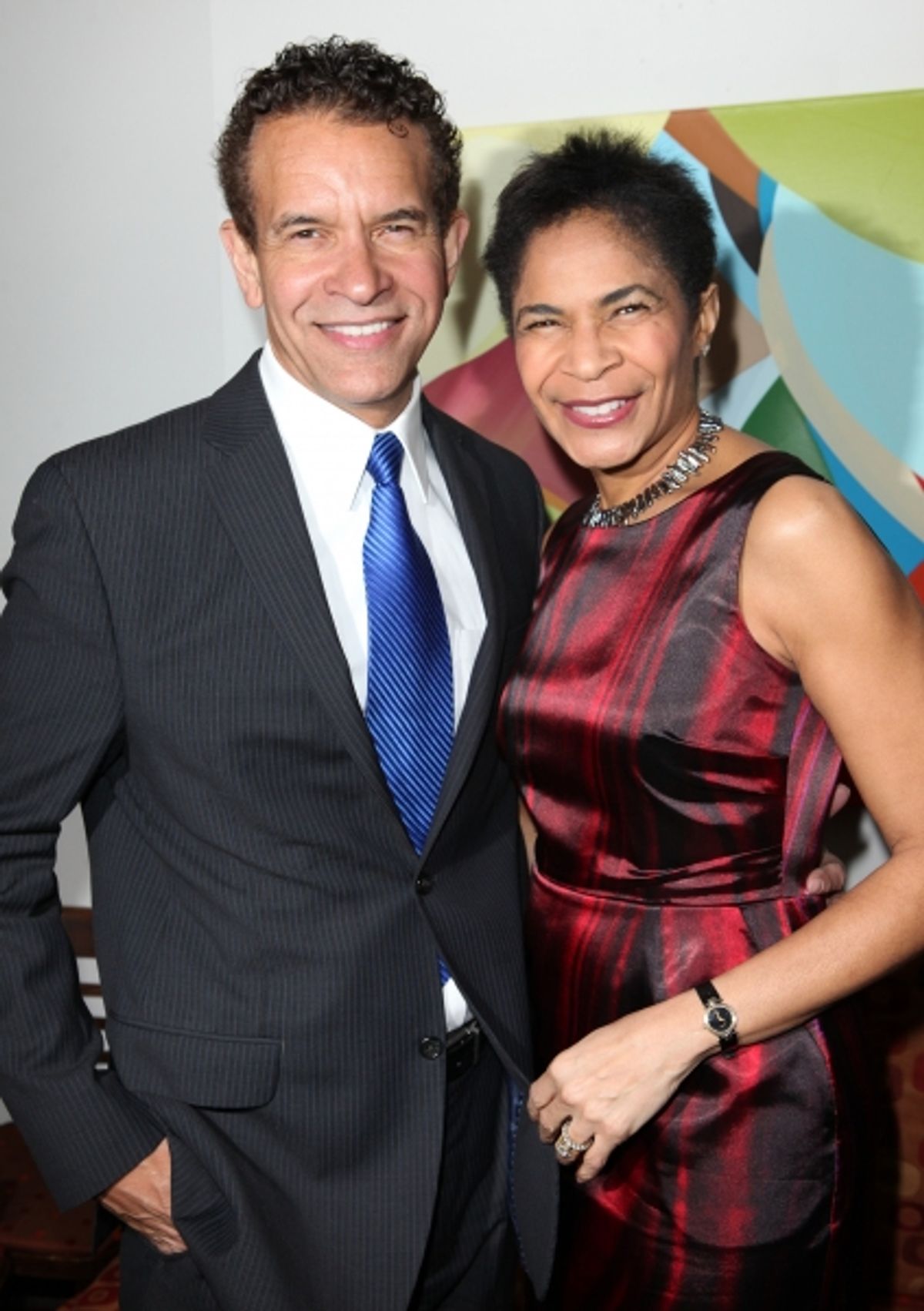 Brian Stokes Mitchell & Allyson Tucker at 