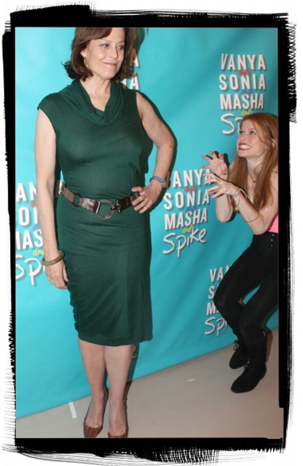 Genevive Angelson, Sigourney Weaver Photo