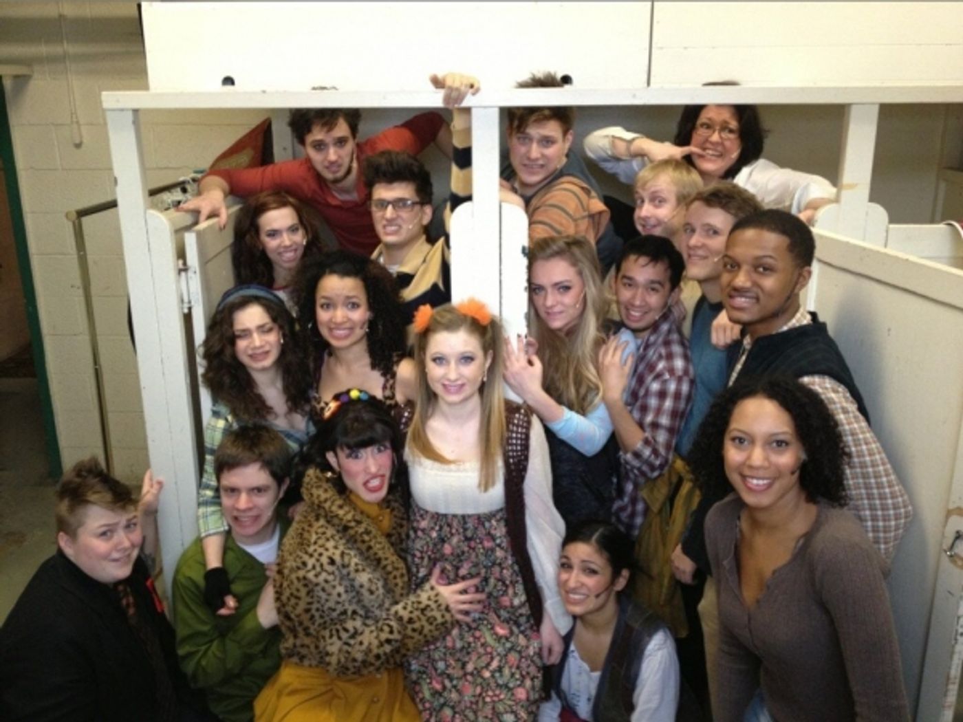 Photo Flash: Saturday Intermission Pics, March 2 - NEWSIES and BOOK OF MORMON Channel SONGS FOR A NEW WORLD and More! Image
