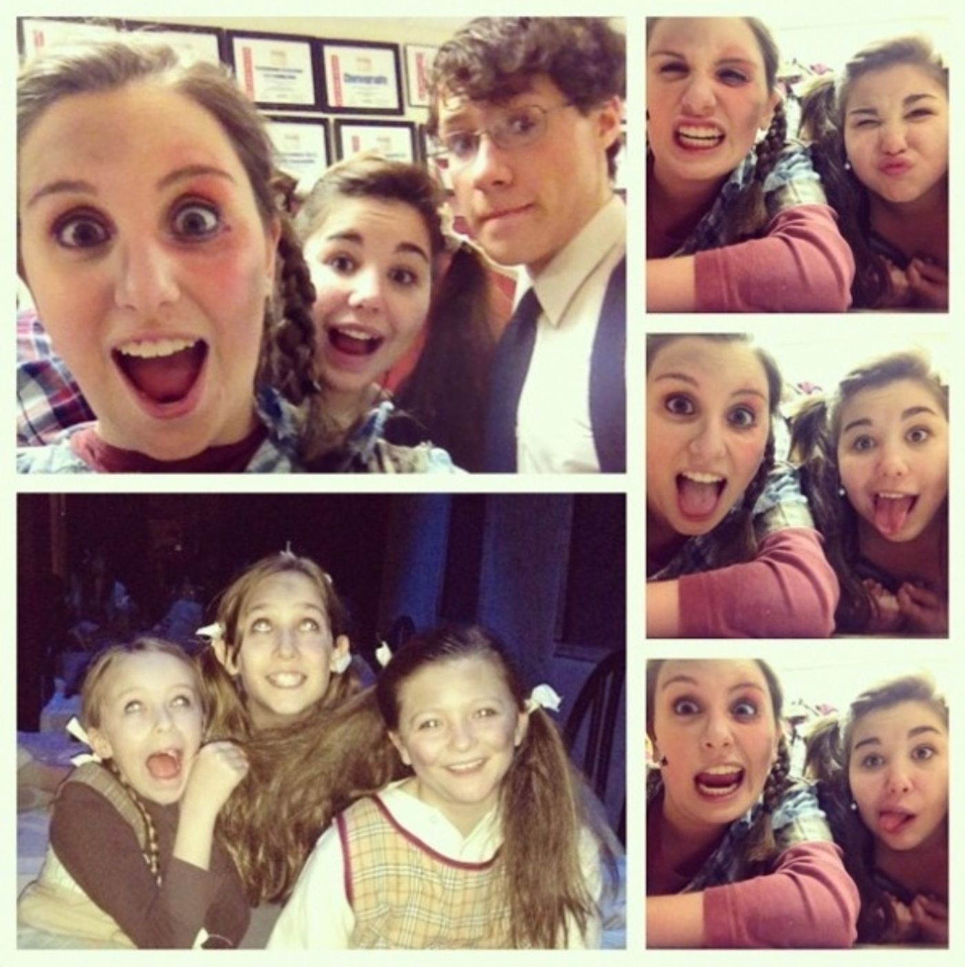 Photo Flash: Saturday Intermission Pics, March 2 - NEWSIES and BOOK OF MORMON Channel SONGS FOR A NEW WORLD and More! Image