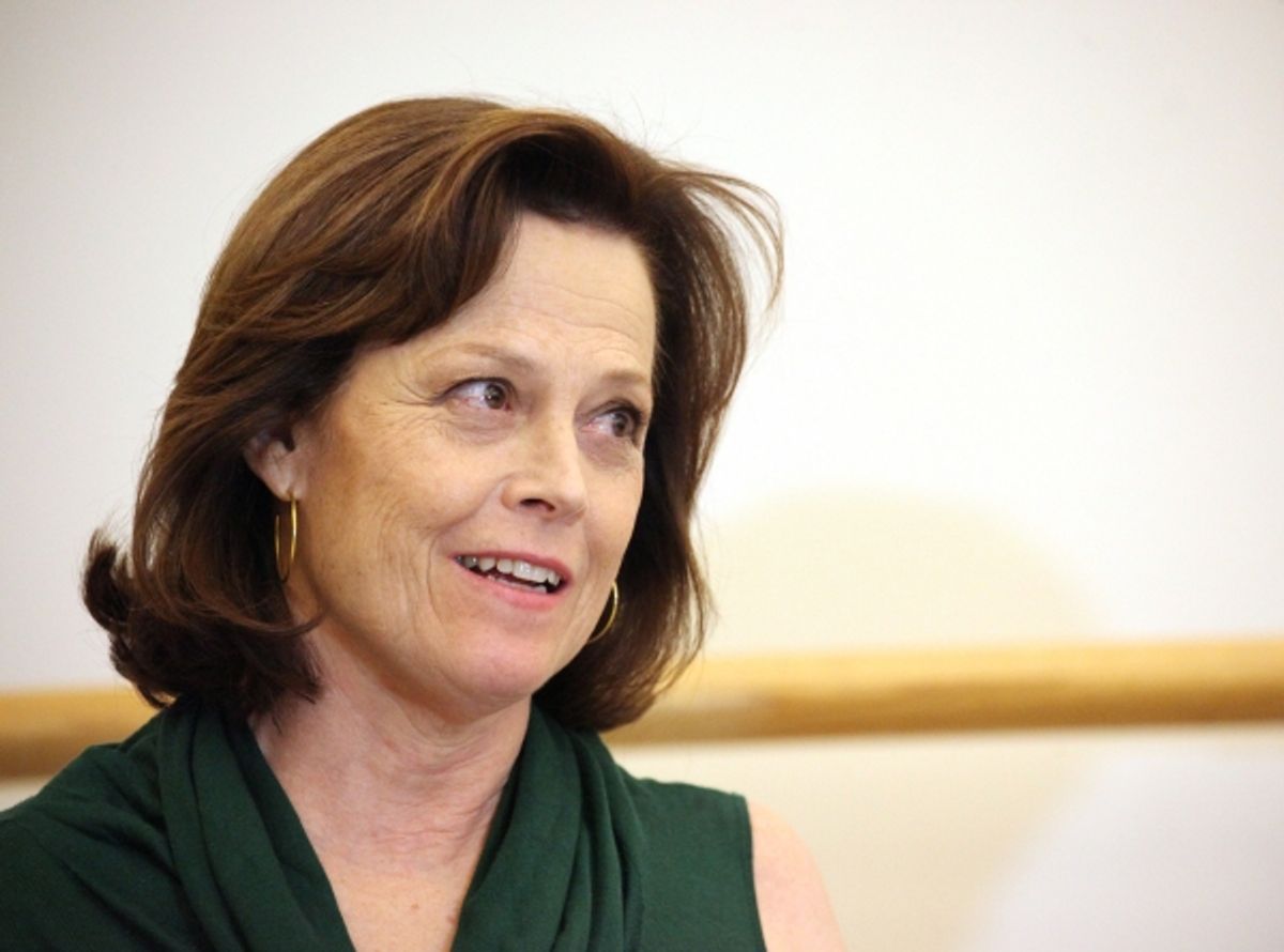 Sigourney Weaver  at 