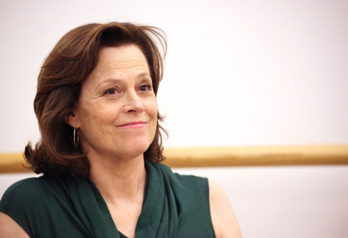 Sigourney Weaver  at 