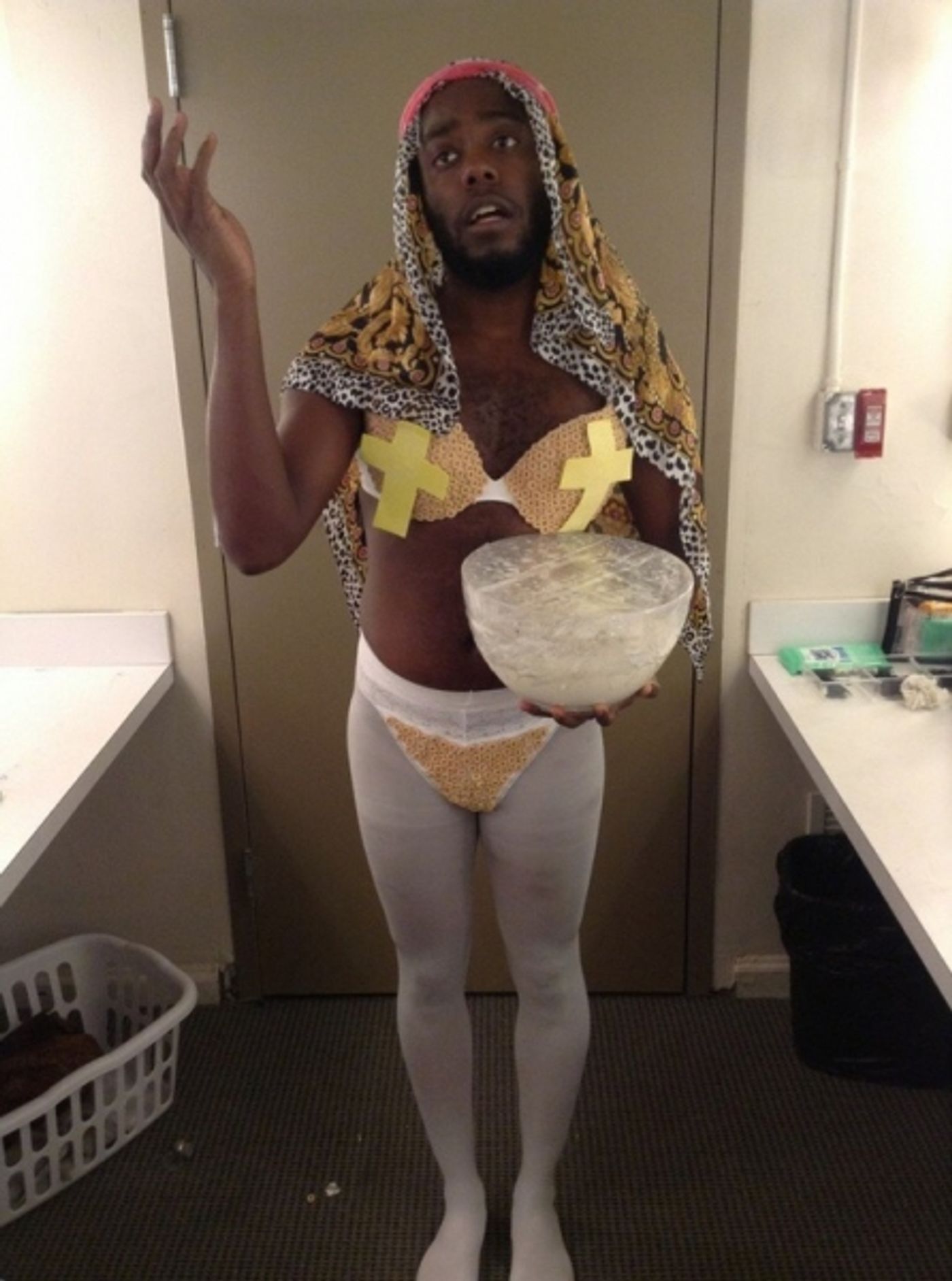 Photo Flash: Saturday Intermission Pics, March 2, Part 2 - CINDERELLA's Slippers, KINKY BOOTS' Factory Mates and More! Photo Flash: Saturday Intermission Pics, March 2, Part 2 - CINDERELLA's Slippers, KINKY BOOTS' Factory Mates and More! Image