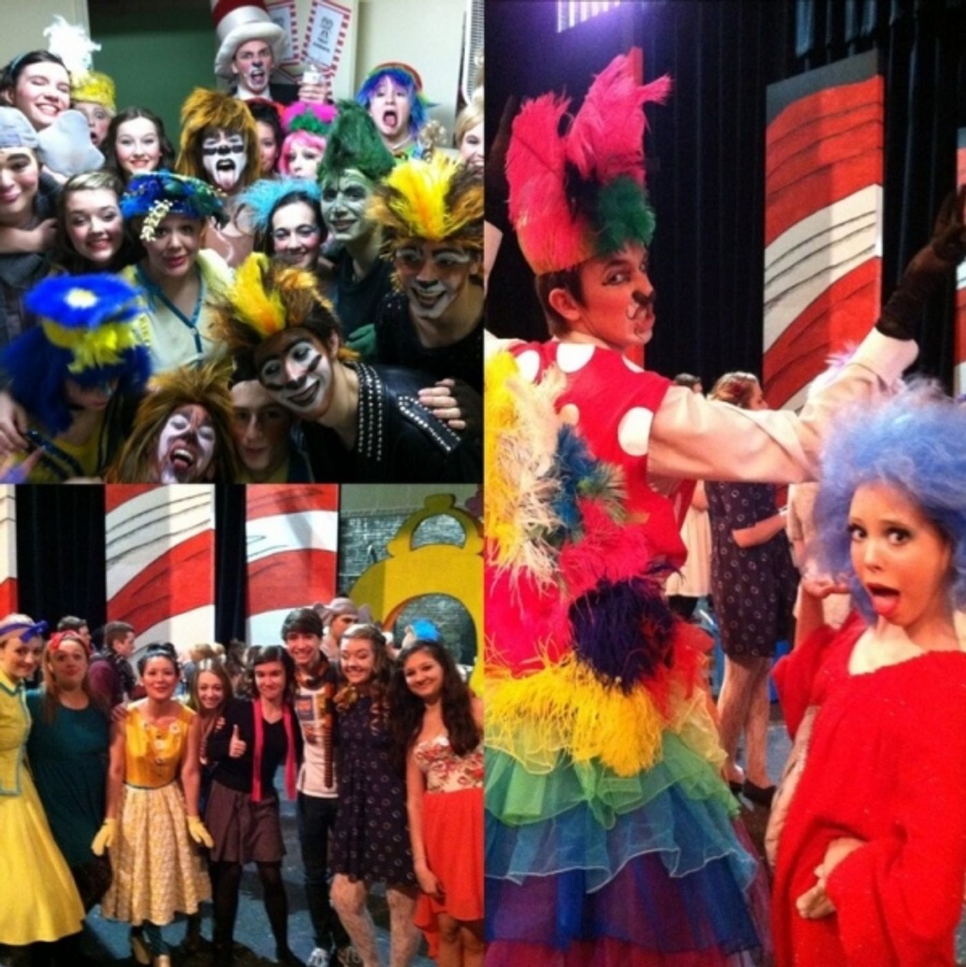 Photo Flash: Saturday Intermission Pics, March 2, Part 2 - CINDERELLA's Slippers, KINKY BOOTS' Factory Mates and More! Photo Flash: Saturday Intermission Pics, March 2, Part 2 - CINDERELLA's Slippers, KINKY BOOTS' Factory Mates and More! Image