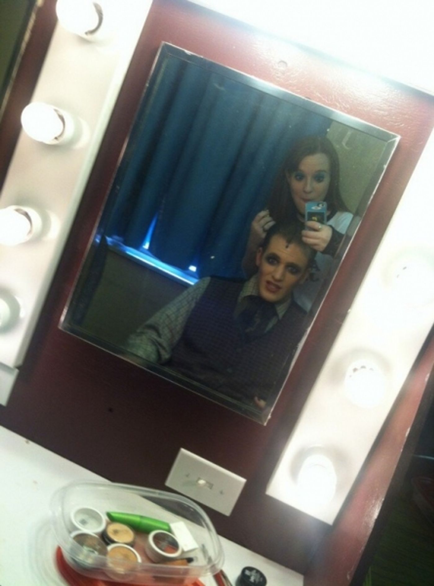 Photo Flash: Saturday Intermission Pics, March 2, Part 2 - CINDERELLA's Slippers, KINKY BOOTS' Factory Mates and More! Photo Flash: Saturday Intermission Pics, March 2, Part 2 - CINDERELLA's Slippers, KINKY BOOTS' Factory Mates and More! Image