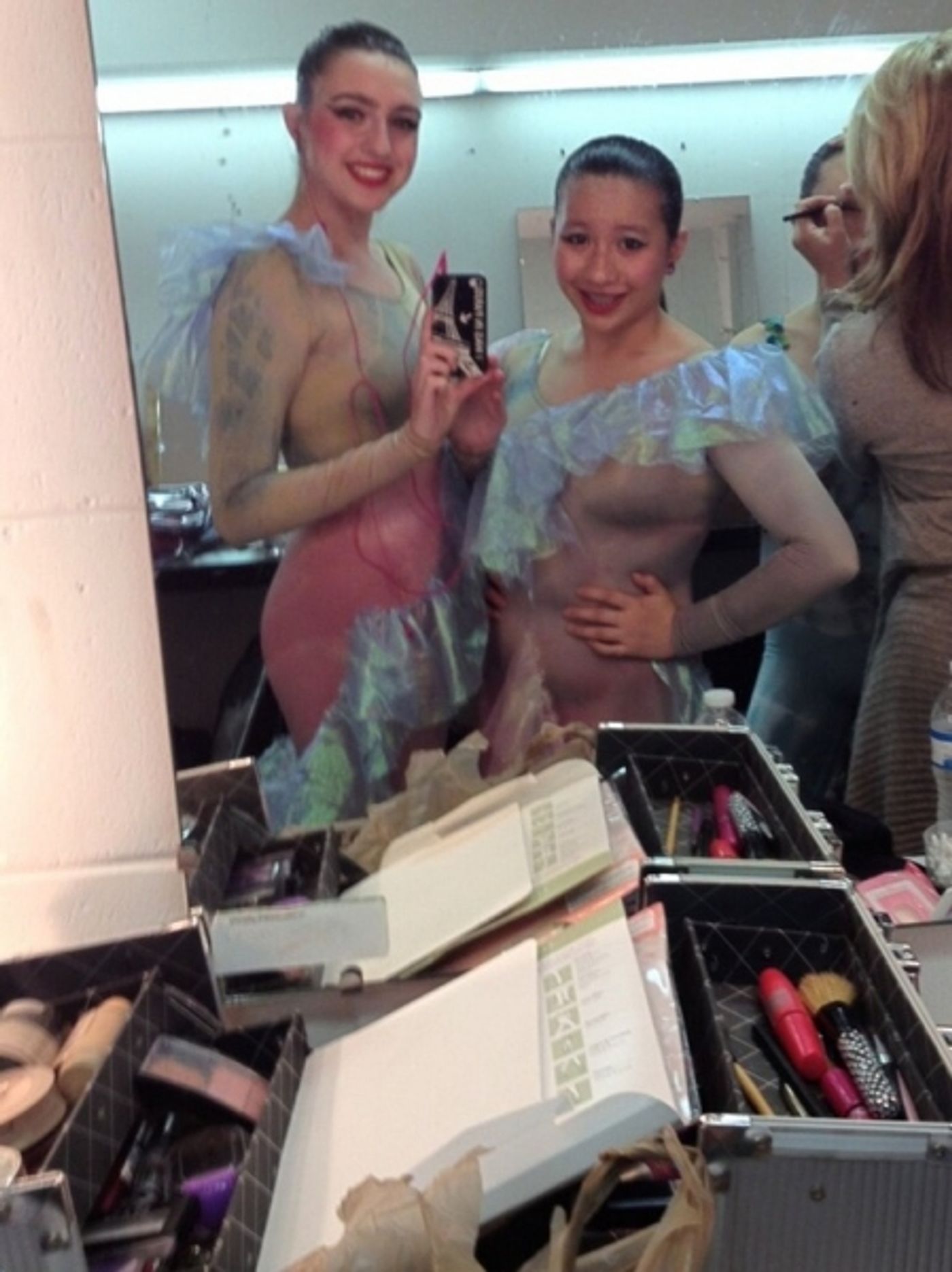 Photo Flash: Saturday Intermission Pics, March 2, Part 2 - CINDERELLA's Slippers, KINKY BOOTS' Factory Mates and More! Photo Flash: Saturday Intermission Pics, March 2, Part 2 - CINDERELLA's Slippers, KINKY BOOTS' Factory Mates and More! Image