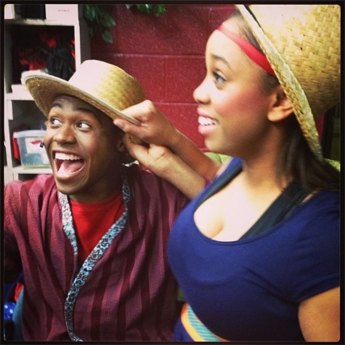 Photo Flash: Saturday Intermission Pics, March 2, Part 2 - CINDERELLA's Slippers, KINKY BOOTS' Factory Mates and More! Photo Flash: Saturday Intermission Pics, March 2, Part 2 - CINDERELLA's Slippers, KINKY BOOTS' Factory Mates and More! Image