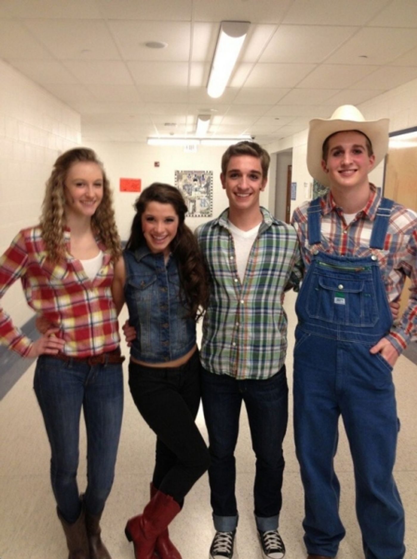 Photo Flash: Saturday Intermission Pics, March 2, Part 2 - CINDERELLA's Slippers, KINKY BOOTS' Factory Mates and More! Photo Flash: Saturday Intermission Pics, March 2, Part 2 - CINDERELLA's Slippers, KINKY BOOTS' Factory Mates and More! Image