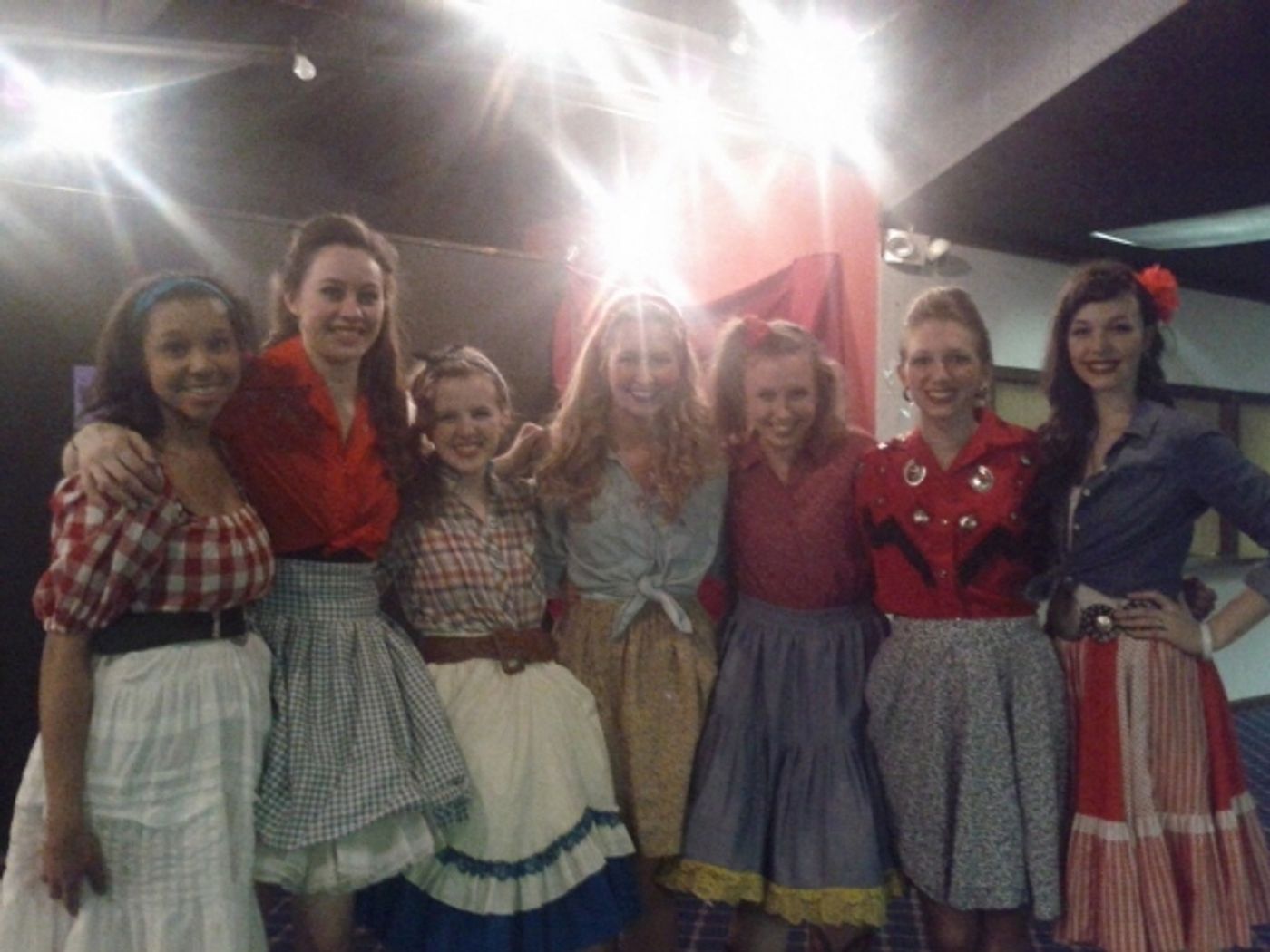 Photo Flash: Saturday Intermission Pics, March 2, Part 2 - CINDERELLA's Slippers, KINKY BOOTS' Factory Mates and More! Photo Flash: Saturday Intermission Pics, March 2, Part 2 - CINDERELLA's Slippers, KINKY BOOTS' Factory Mates and More! Image