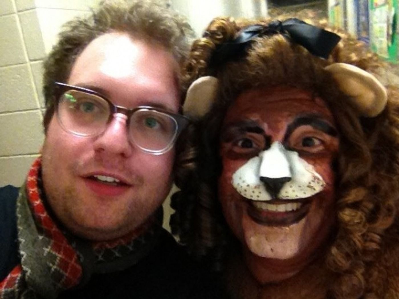 Photo Flash: Saturday Intermission Pics, March 2, Part 2 - CINDERELLA's Slippers, KINKY BOOTS' Factory Mates and More! Photo Flash: Saturday Intermission Pics, March 2, Part 2 - CINDERELLA's Slippers, KINKY BOOTS' Factory Mates and More! Image