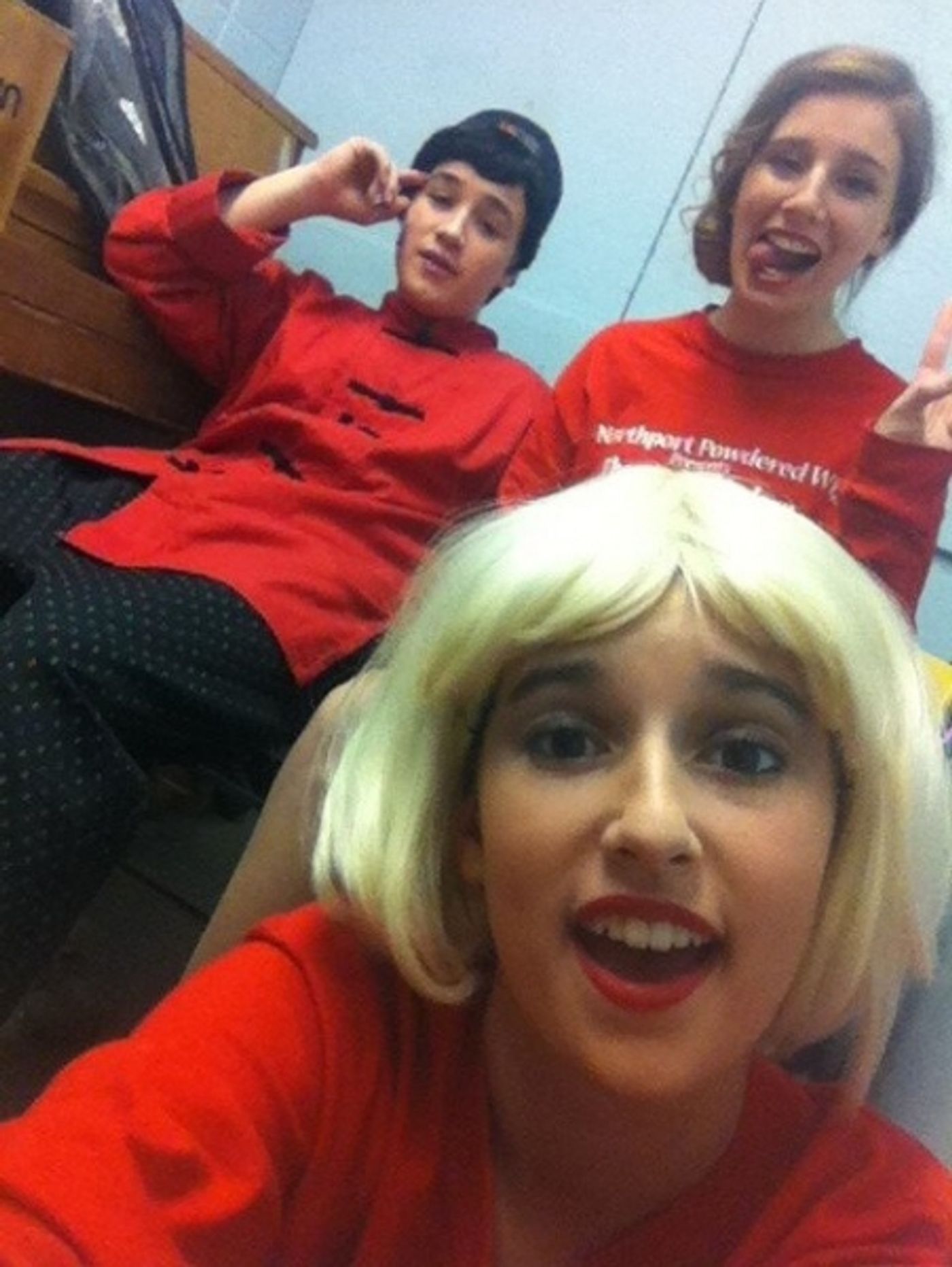 Photo Flash: Saturday Intermission Pics, March 2, Part 2 - CINDERELLA's Slippers, KINKY BOOTS' Factory Mates and More! Photo Flash: Saturday Intermission Pics, March 2, Part 2 - CINDERELLA's Slippers, KINKY BOOTS' Factory Mates and More! Image