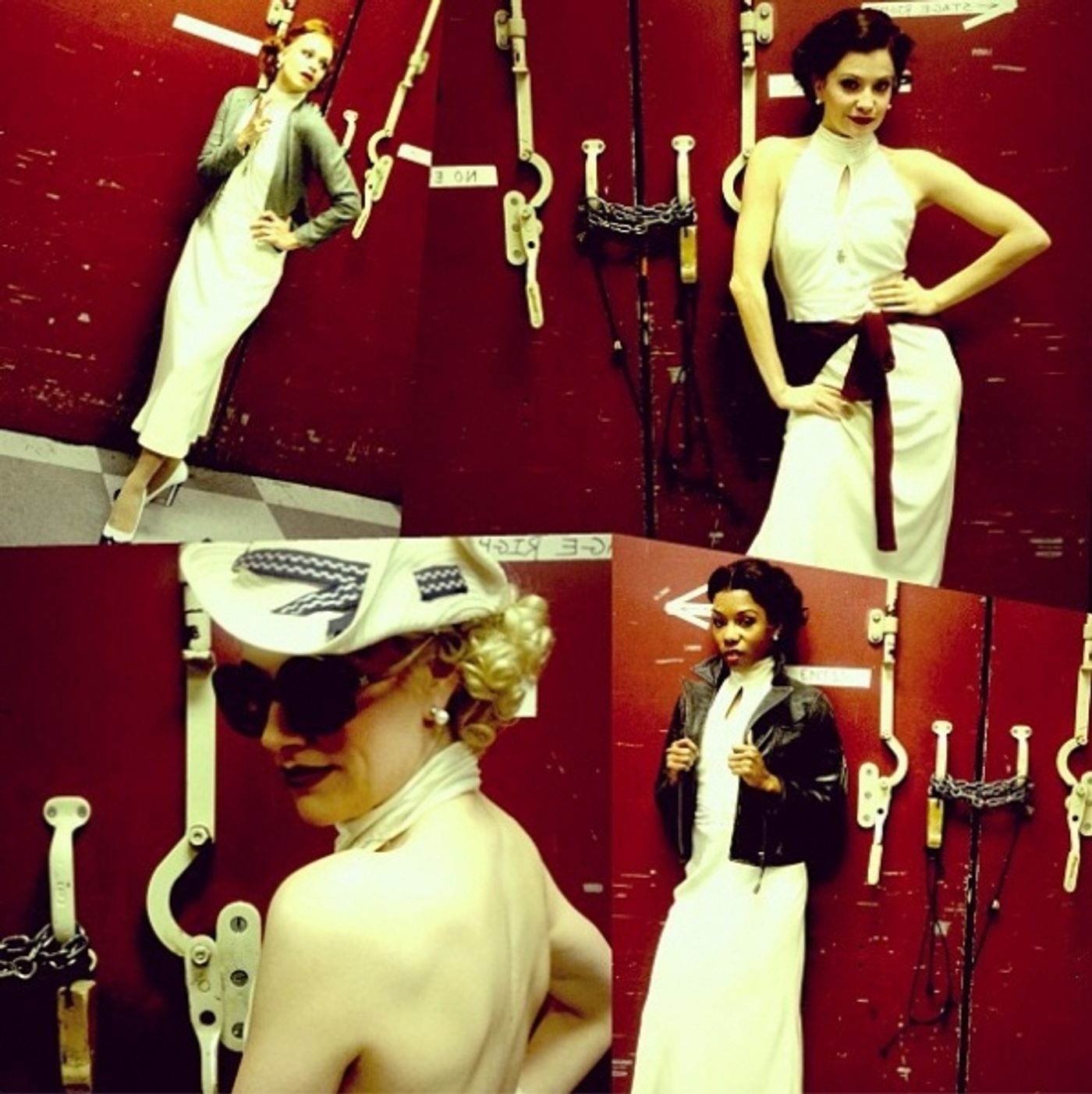 Photo Flash: Saturday Intermission Pics, March 2, Part 2 - CINDERELLA's Slippers, KINKY BOOTS' Factory Mates and More! Photo Flash: Saturday Intermission Pics, March 2, Part 2 - CINDERELLA's Slippers, KINKY BOOTS' Factory Mates and More! Image