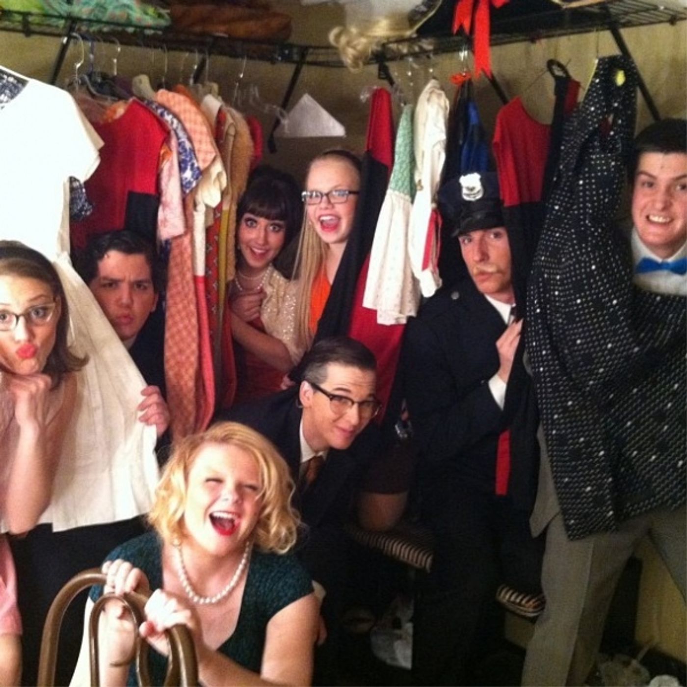 Photo Flash: Saturday Intermission Pics, March 2, Part 2 - CINDERELLA's Slippers, KINKY BOOTS' Factory Mates and More! Photo Flash: Saturday Intermission Pics, March 2, Part 2 - CINDERELLA's Slippers, KINKY BOOTS' Factory Mates and More! Image