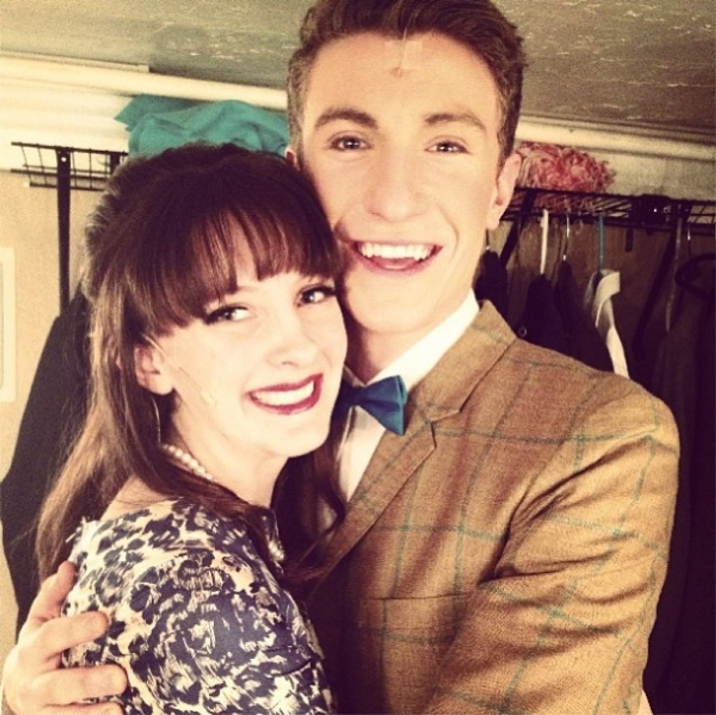 Photo Flash: Saturday Intermission Pics, March 2, Part 2 - CINDERELLA's Slippers, KINKY BOOTS' Factory Mates and More! Photo Flash: Saturday Intermission Pics, March 2, Part 2 - CINDERELLA's Slippers, KINKY BOOTS' Factory Mates and More! Image