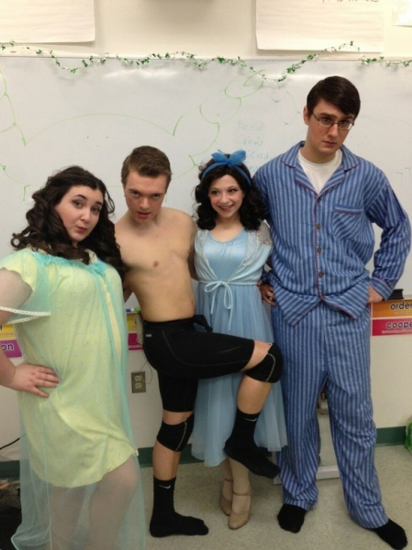 Photo Flash: Saturday Intermission Pics, March 2, Part 2 - CINDERELLA's Slippers, KINKY BOOTS' Factory Mates and More! Photo Flash: Saturday Intermission Pics, March 2, Part 2 - CINDERELLA's Slippers, KINKY BOOTS' Factory Mates and More! Image