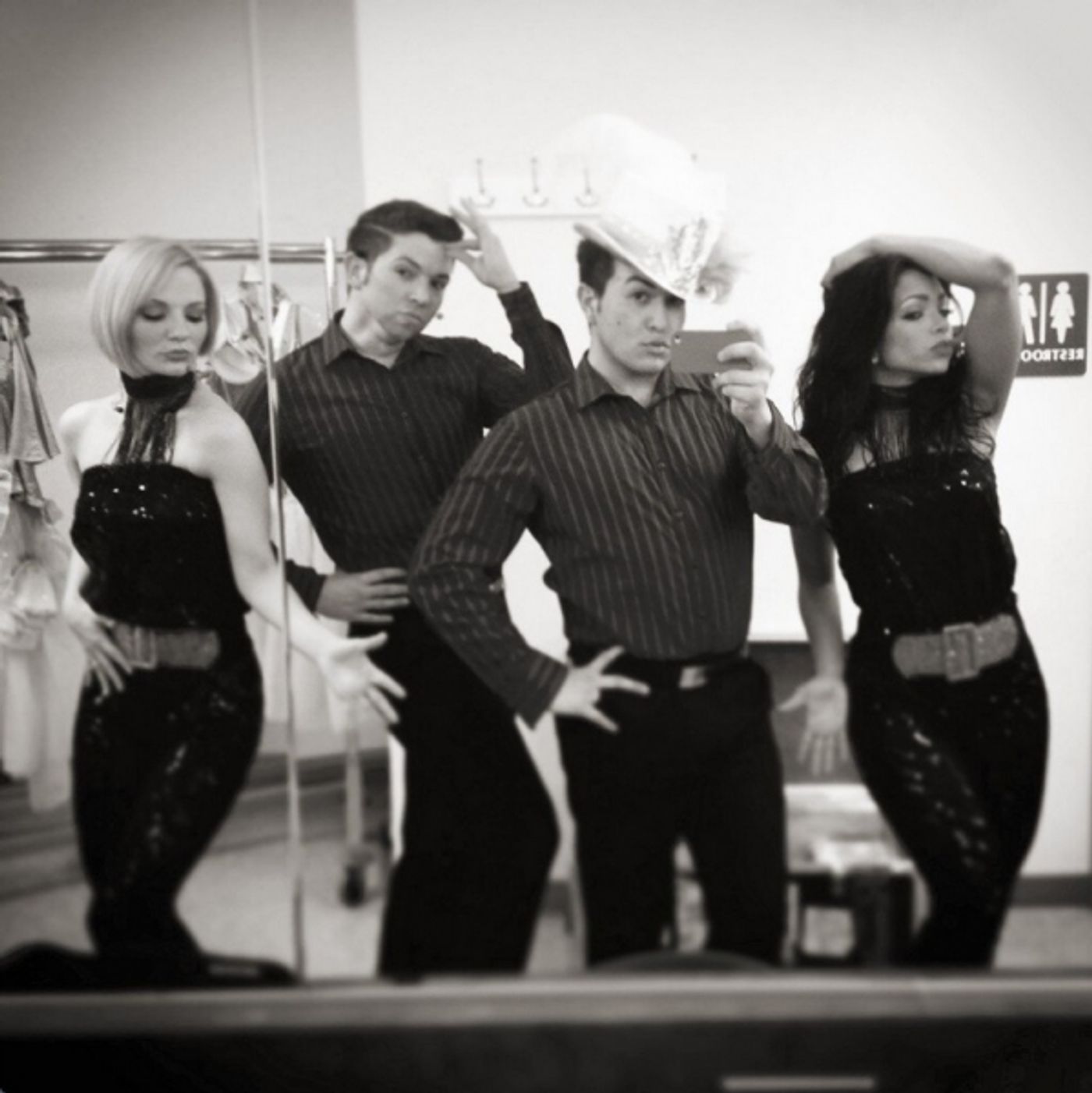 Photo Flash: Saturday Intermission Pics, March 2, Part 2 - CINDERELLA's Slippers, KINKY BOOTS' Factory Mates and More! Photo Flash: Saturday Intermission Pics, March 2, Part 2 - CINDERELLA's Slippers, KINKY BOOTS' Factory Mates and More! Image