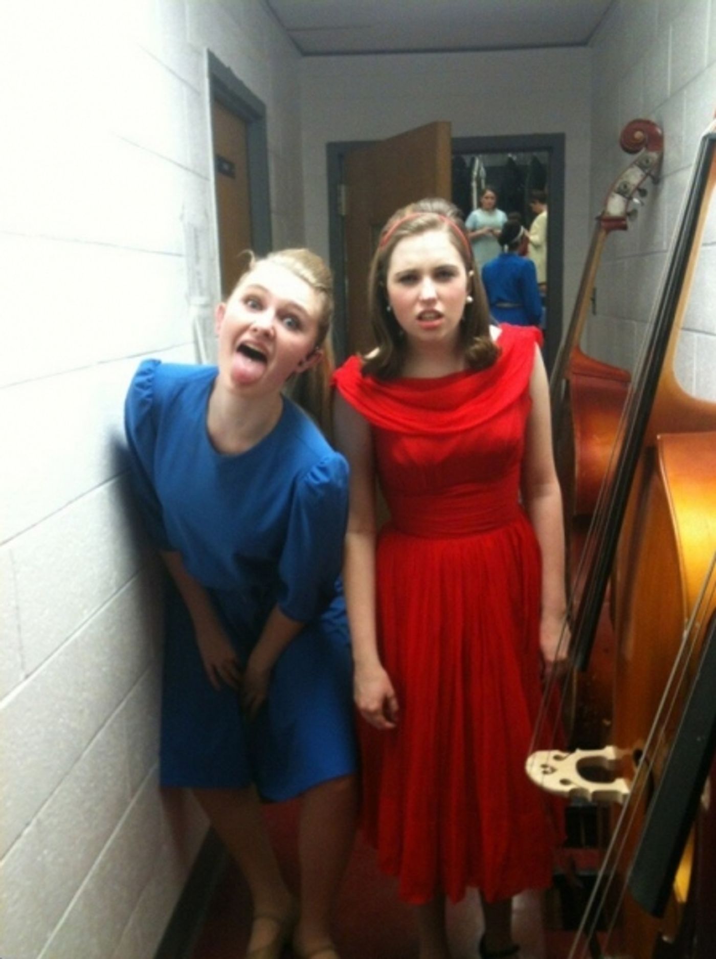 Photo Flash: Saturday Intermission Pics, March 2, Part 2 - CINDERELLA's Slippers, KINKY BOOTS' Factory Mates and More! Photo Flash: Saturday Intermission Pics, March 2, Part 2 - CINDERELLA's Slippers, KINKY BOOTS' Factory Mates and More! Image