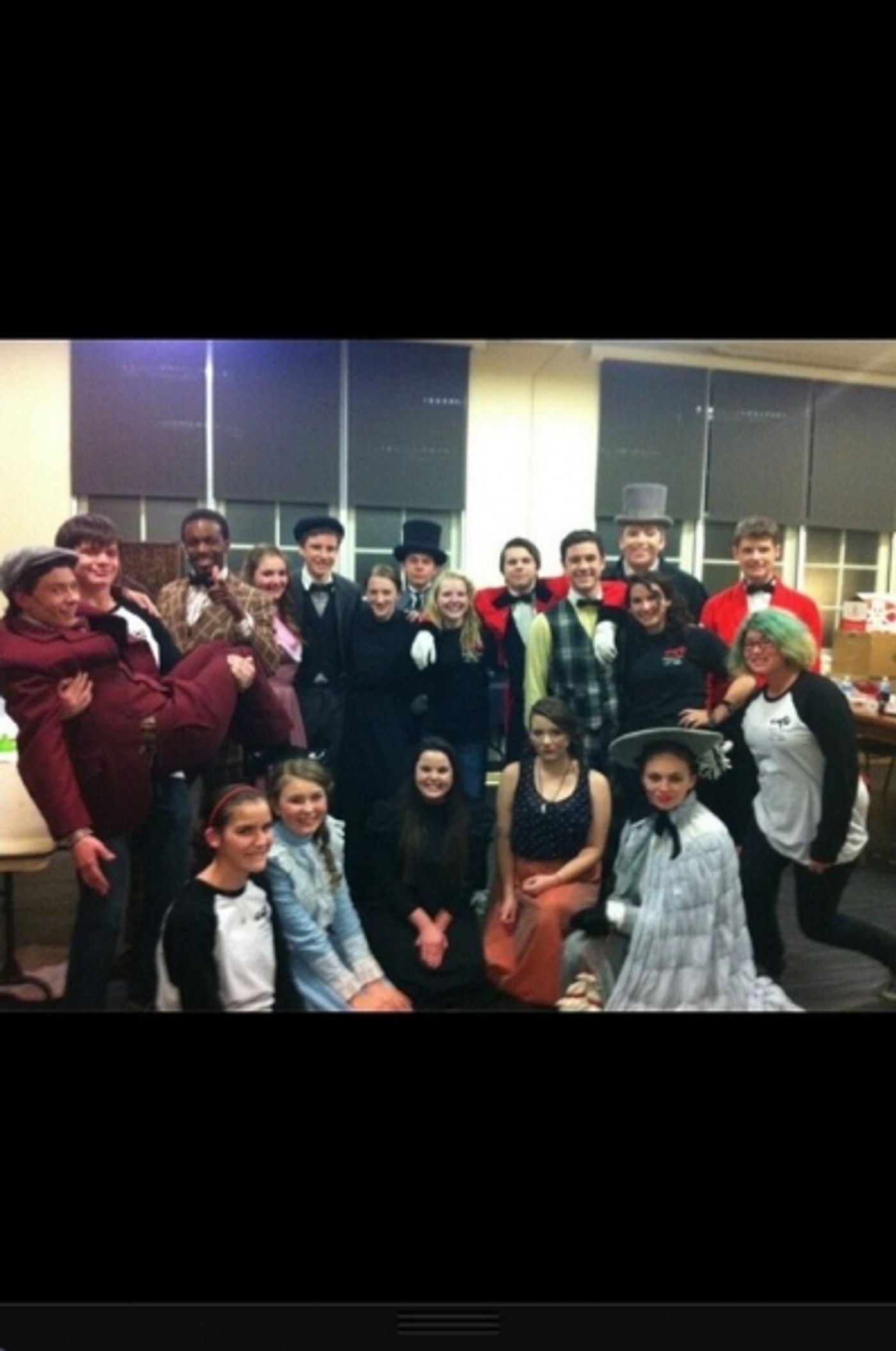 Photo Flash: Saturday Intermission Pics, March 2, Part 2 - CINDERELLA's Slippers, KINKY BOOTS' Factory Mates and More! Photo Flash: Saturday Intermission Pics, March 2, Part 2 - CINDERELLA's Slippers, KINKY BOOTS' Factory Mates and More! Image