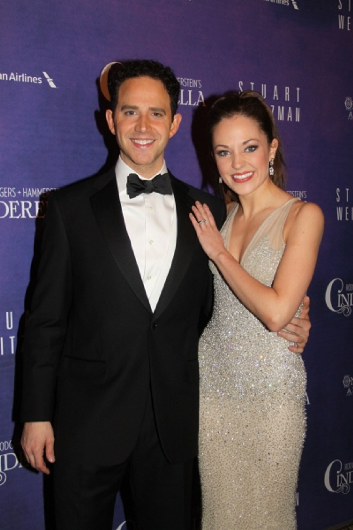 Santino Fontana and Laura Osnes at 