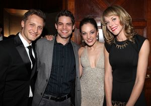 Nathan Johnson, Jeremy Jordan, Laura Osnes & Ashley Spencer @ BroadwayWorld Nathan Johnson, Jeremy Jordan, Laura Osnes & Ashley Spencer Photo