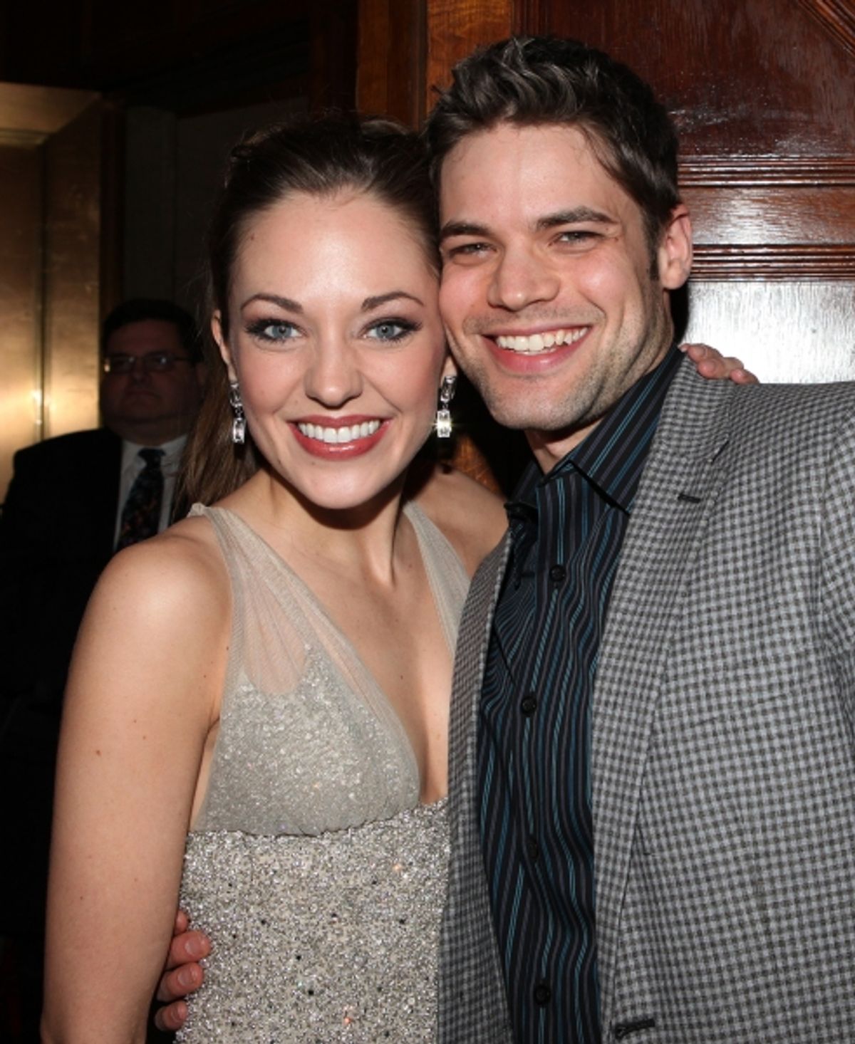 Laura Osnes & Jeremy Jordan  at 