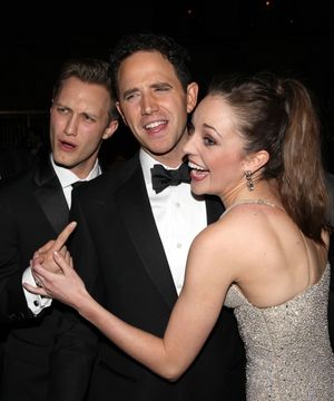 Nathan Johnson, Santino Fontana & Laura Osnes @ BroadwayWorld Nathan Johnson, Santino Fontana & Laura Osnes Photo