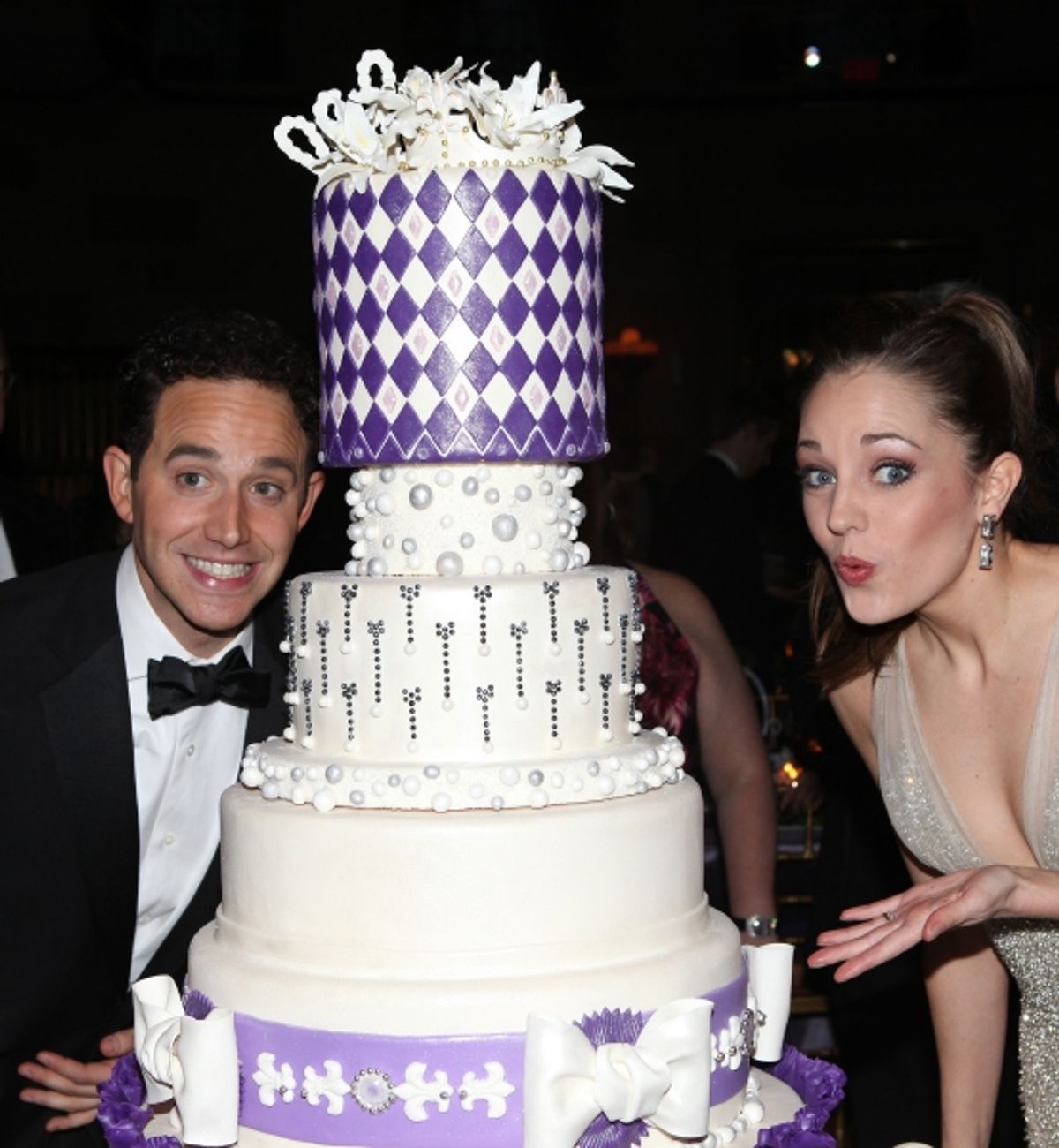 Santino Fontana & Laura Osnes at 