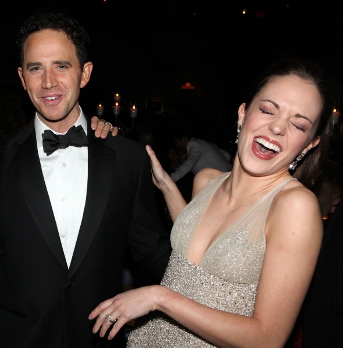 Santino Fontana & Laura Osnes at 