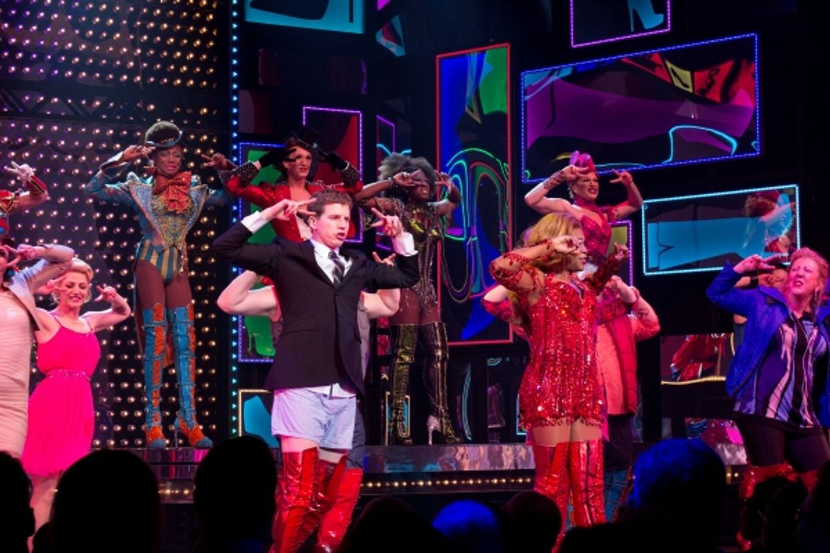 Annaleigh Ashford, Stark Sands, Billy Porter at 